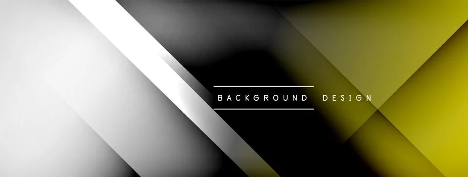 Abstract vector background. Shadow lines and lights with round elements and 스톡 일러스트