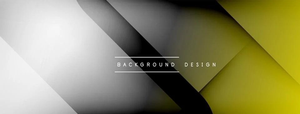 Abstract vector background. Shadow lines and lights with round elements and イラスト素材