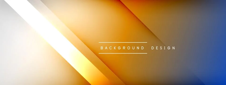 Abstract vector background. Shadow lines and lights with round elements and イラスト素材