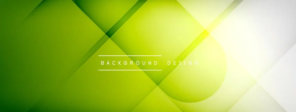 Abstract vector background. Shadow lines and lights with round elements and Stock Illustration