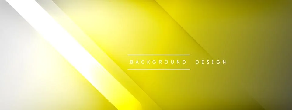Abstract vector background. Shadow lines and lights with round elements and Stock Illustration