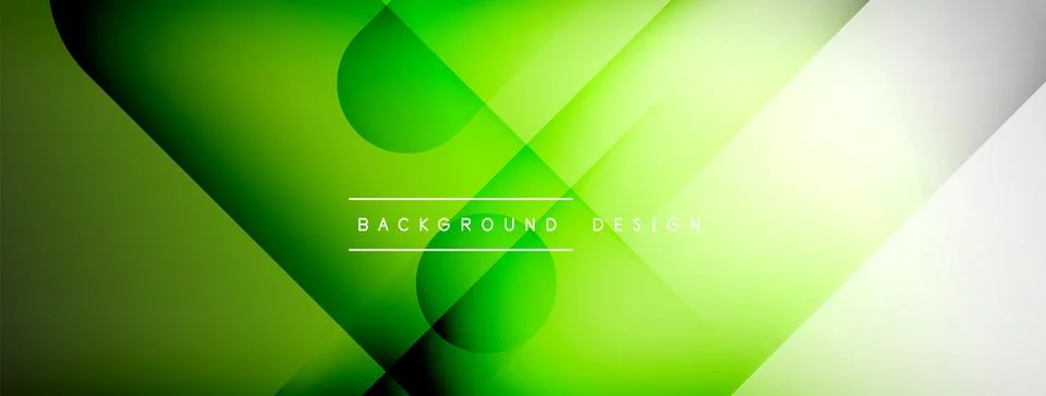 Abstract vector background. Shadow lines and lights with round elements and イラスト素材