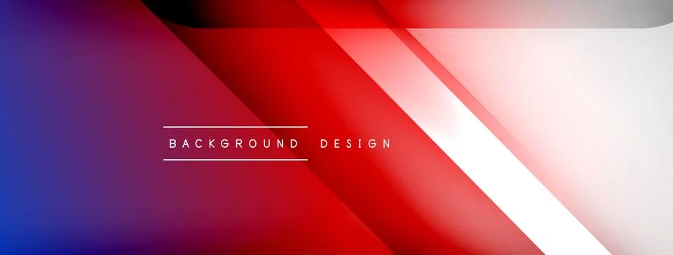 Abstract vector background. Shadow lines and lights with round elements and Stockillustratie