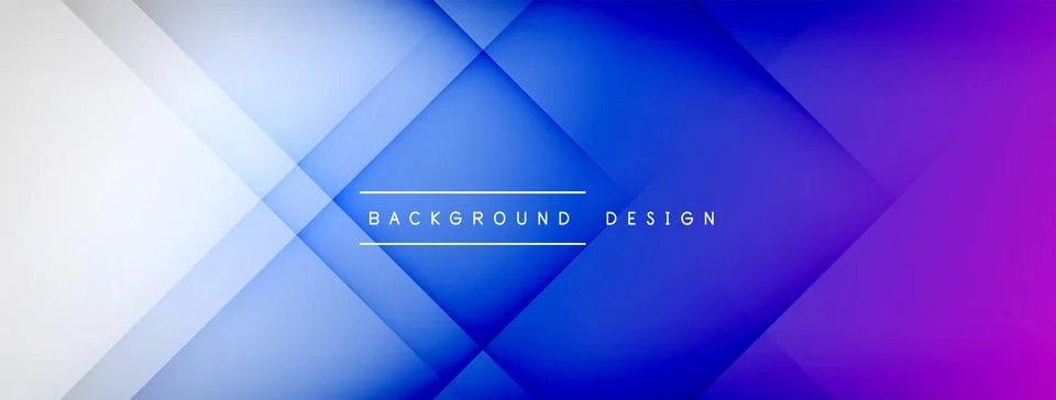 Abstract vector background. Shadow lines and lights with round elements and Stock Illustration