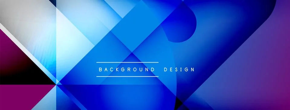 Abstract vector background. Shadow lines and lights with round elements and Stockillustratie