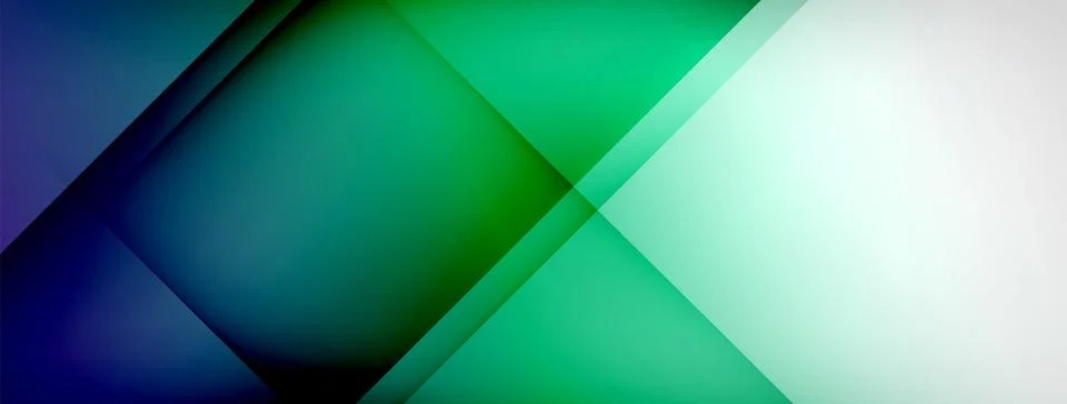 Abstract vector background. Shadow lines and lights with round elements and Stockillustratie