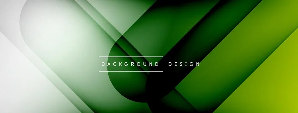 Abstract vector background. Shadow lines and lights with round elements and 스톡 일러스트