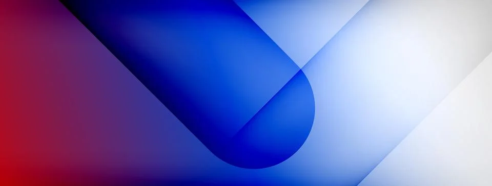 Abstract vector background. Shadow lines and lights with round elements and Stock Illustration