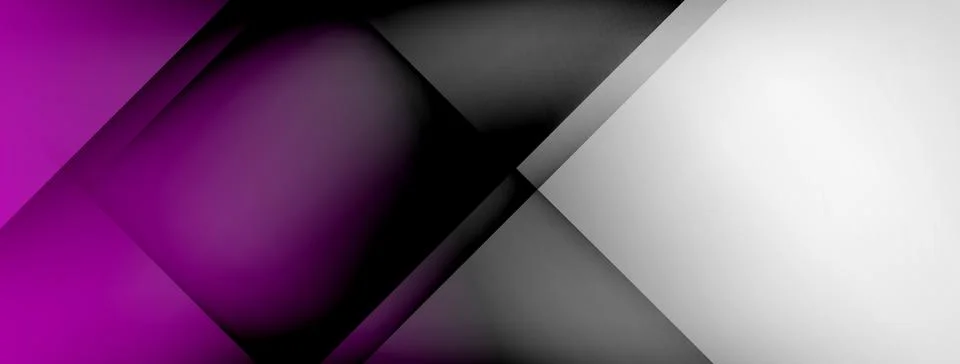 Abstract vector background. Shadow lines and lights with round elements and Stock Illustration