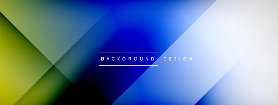 Abstract vector background. Shadow lines and lights with round elements and Stock Illustration