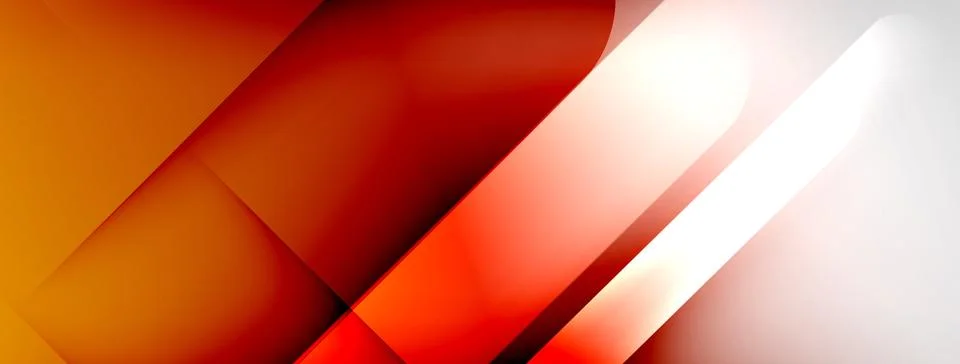 Abstract vector background. Shadow lines and lights with round elements and Stockillustratie