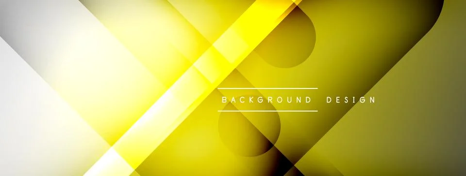 Abstract vector background. Shadow lines and lights with round elements and 스톡 일러스트