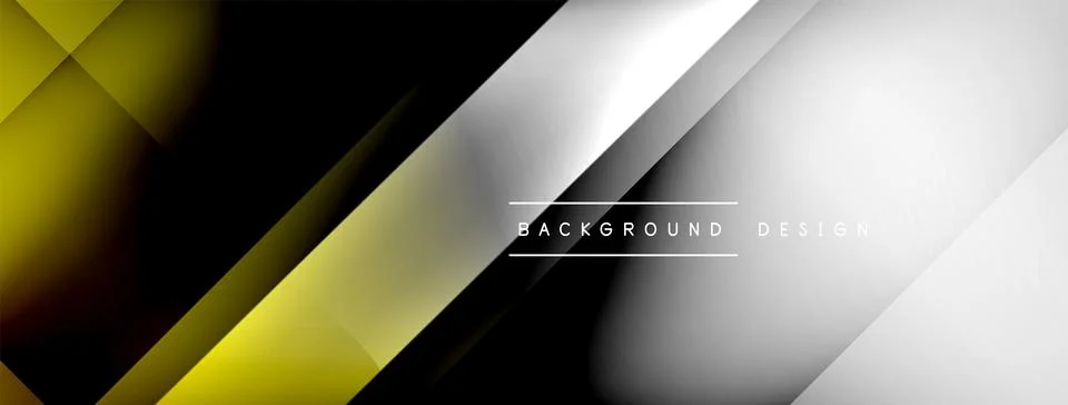 Abstract vector background. Shadow lines and lights with round elements and 스톡 일러스트