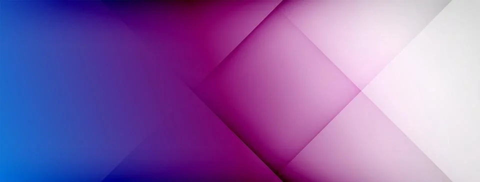 Abstract vector background. Shadow lines and lights with round elements and Stock Illustration