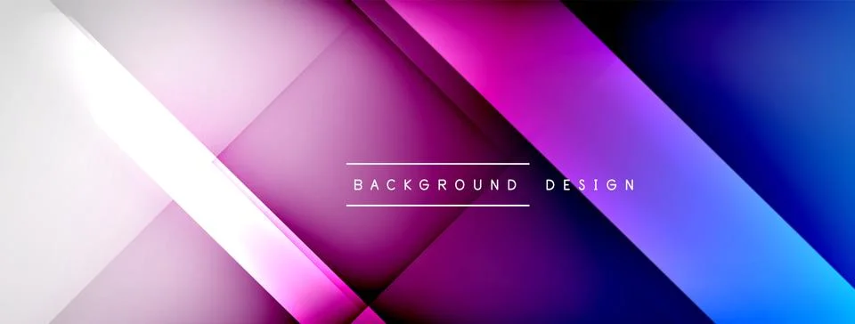 Abstract vector background. Shadow lines and lights with round elements and イラスト素材