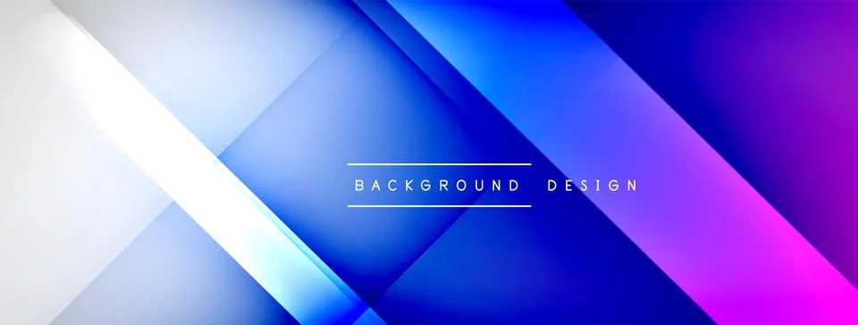 Abstract vector background. Shadow lines and lights with round elements and 스톡 일러스트