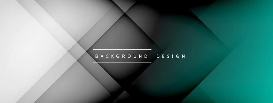 Abstract vector background. Shadow lines and lights with round elements and 스톡 일러스트