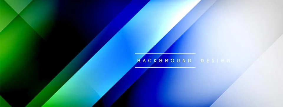 Abstract vector background. Shadow lines and lights with round elements and イラスト素材