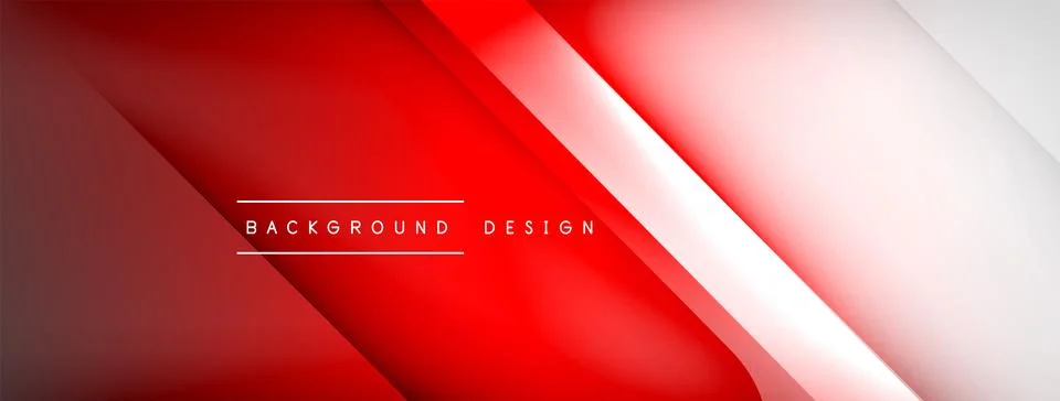 Abstract vector background. Shadow lines and lights with round elements and Stock Illustration