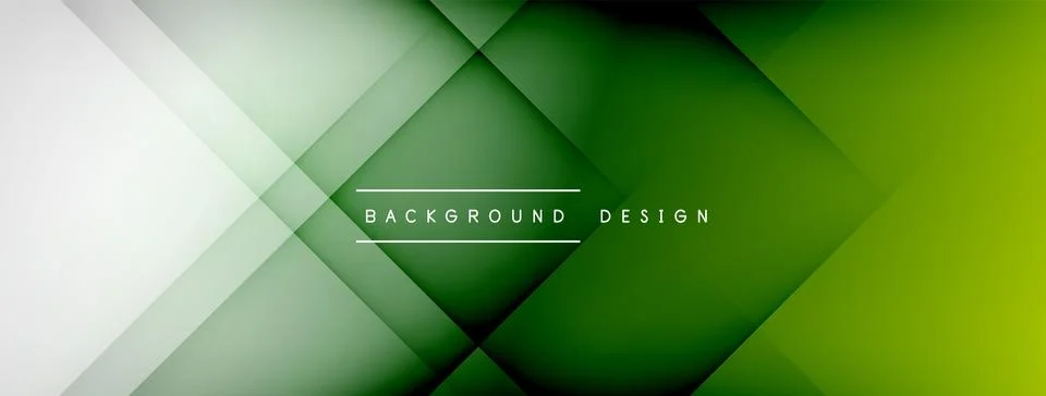 Abstract vector background. Shadow lines and lights with round elements and Stock Illustration