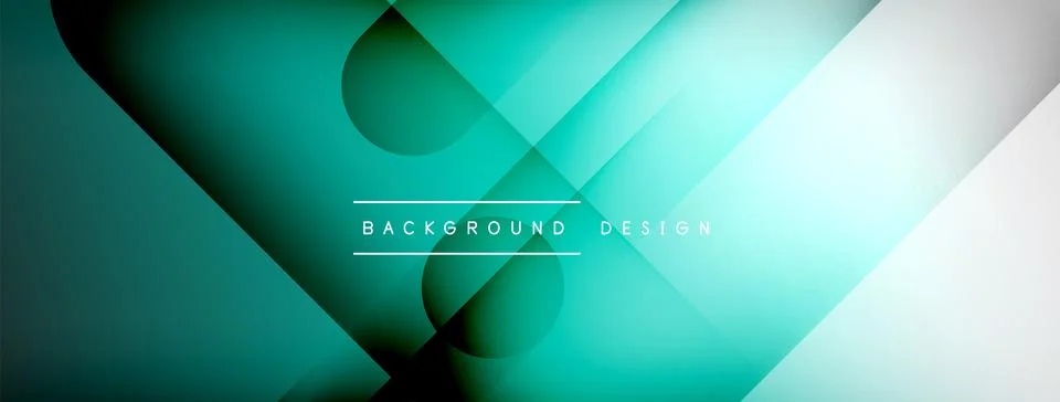 Abstract vector background. Shadow lines and lights with round elements and 스톡 일러스트
