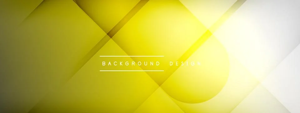 Abstract vector background. Shadow lines and lights with round elements and Illustrazione stock