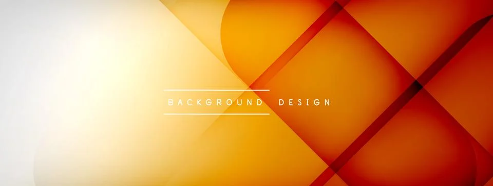 Abstract vector background. Shadow lines and lights with round elements and Stock Illustration