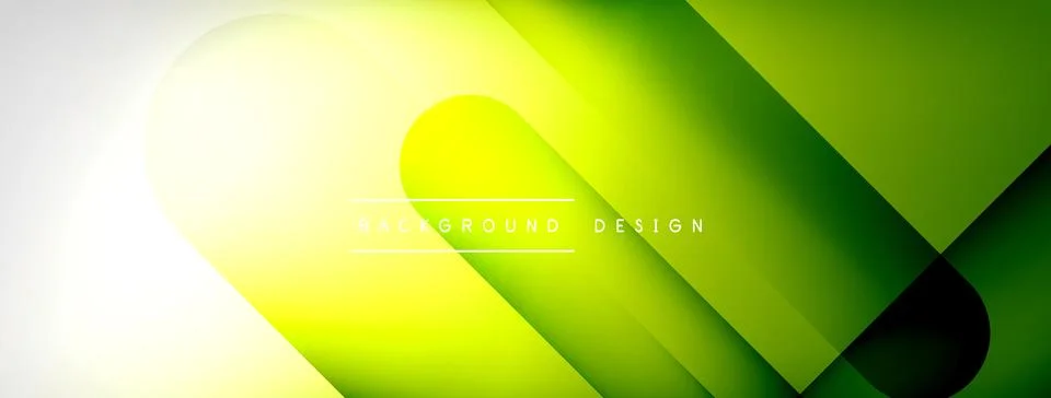 Abstract vector background. Shadow lines and lights with round elements and Stock Illustration