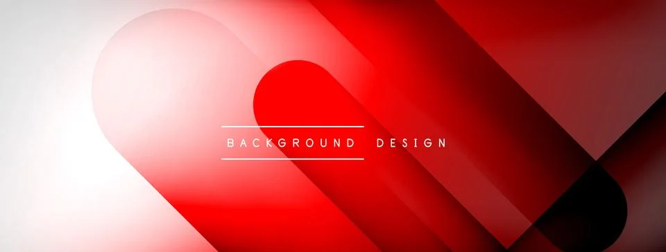 Abstract vector background. Shadow lines and lights with round elements and イラスト素材