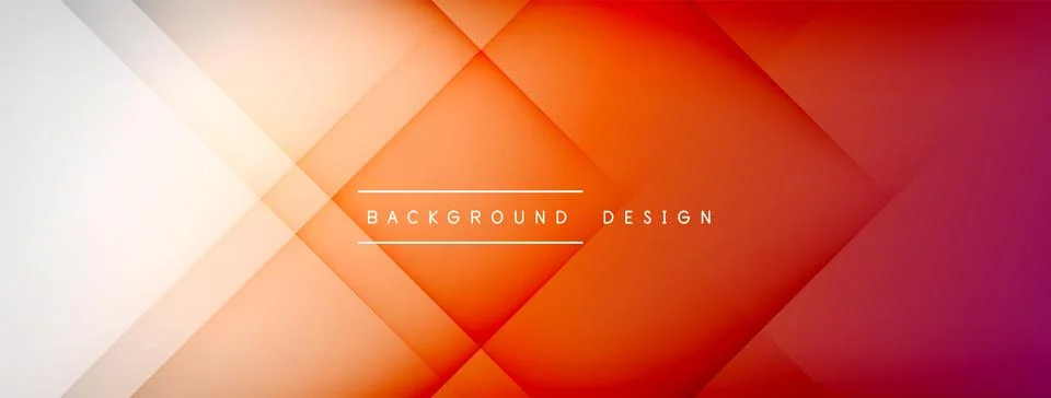 Abstract vector background. Shadow lines and lights with round elements and Stock Illustration