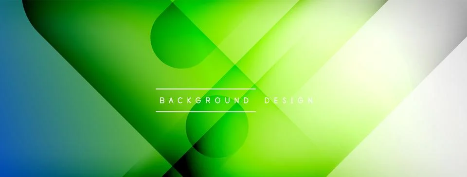 Abstract vector background. Shadow lines and lights with round elements and 스톡 일러스트