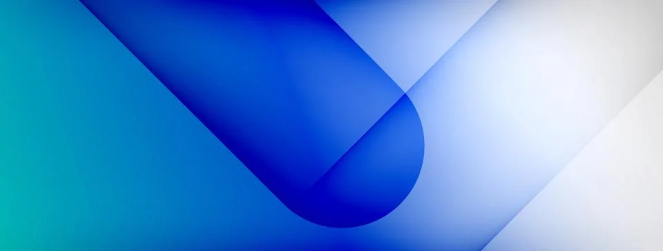 Abstract vector background. Shadow lines and lights with round elements and Stock Illustration