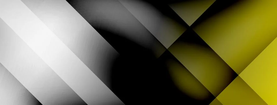 Abstract vector background. Shadow lines and lights with round elements and イラスト素材