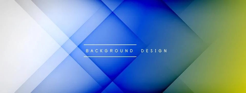 Abstract vector background. Shadow lines and lights with round elements and Stockillustratie