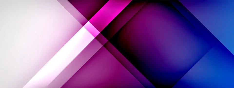 Abstract vector background. Shadow lines and lights with round elements and イラスト素材