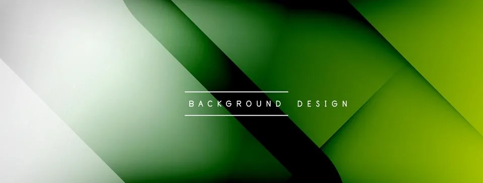 Abstract vector background. Shadow lines and lights with round elements and Stockillustratie