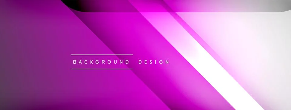 Abstract vector background. Shadow lines and lights with round elements and イラスト素材