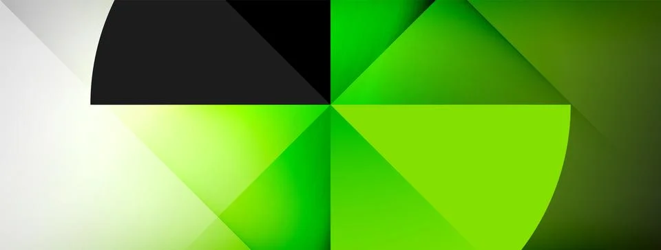 Abstract vector background. Shadow lines and lights with round elements and 스톡 일러스트