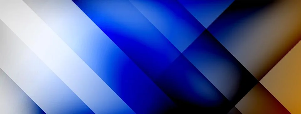 Abstract vector background. Shadow lines and lights with round elements and 스톡 일러스트