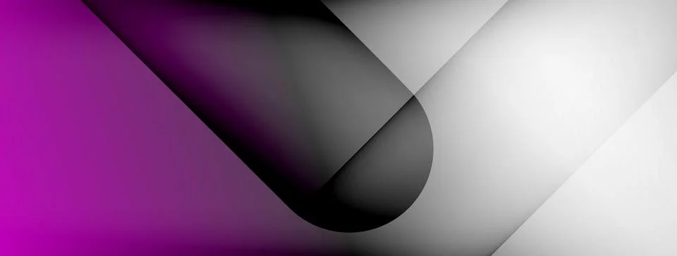 Abstract vector background. Shadow lines and lights with round elements and 스톡 일러스트