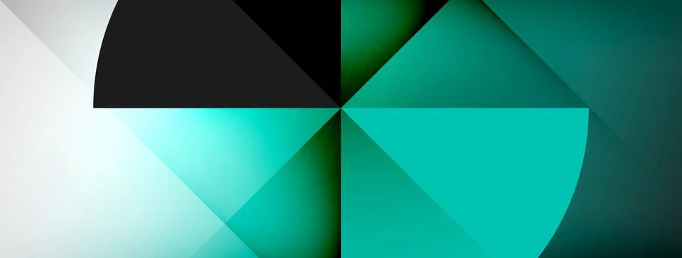 Abstract vector background. Shadow lines and lights with round elements and 스톡 일러스트