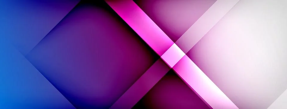 Abstract vector background. Shadow lines and lights with round elements and イラスト素材