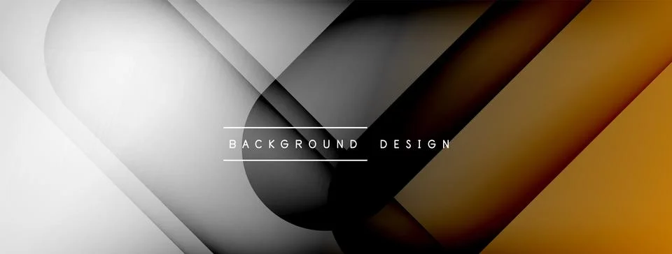 Abstract vector background. Shadow lines and lights with round elements and 스톡 일러스트