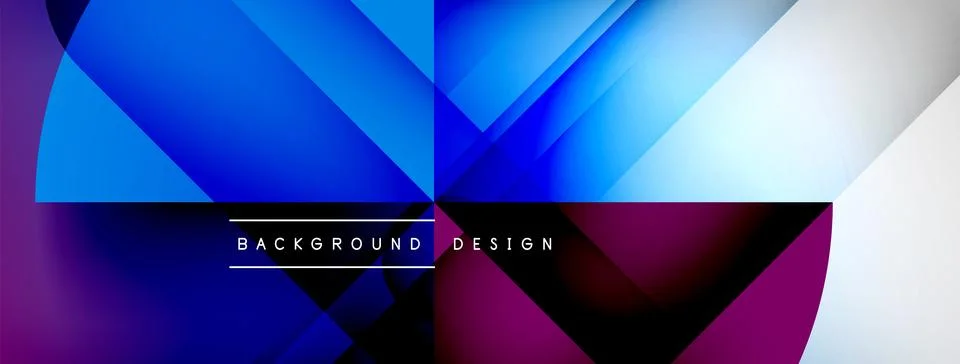 Abstract vector background. Shadow lines and lights with round elements and 스톡 일러스트