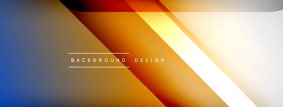 Abstract vector background. Shadow lines and lights with round elements and イラスト素材