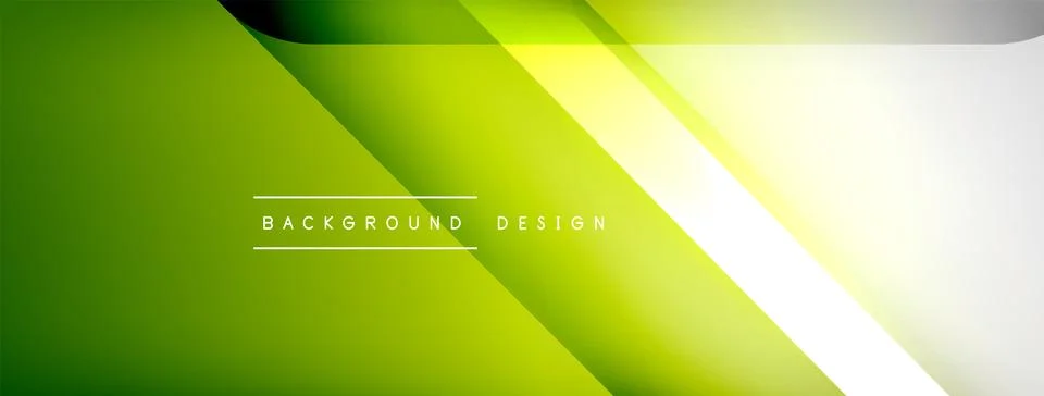 Abstract vector background. Shadow lines and lights with round elements and Stockillustratie