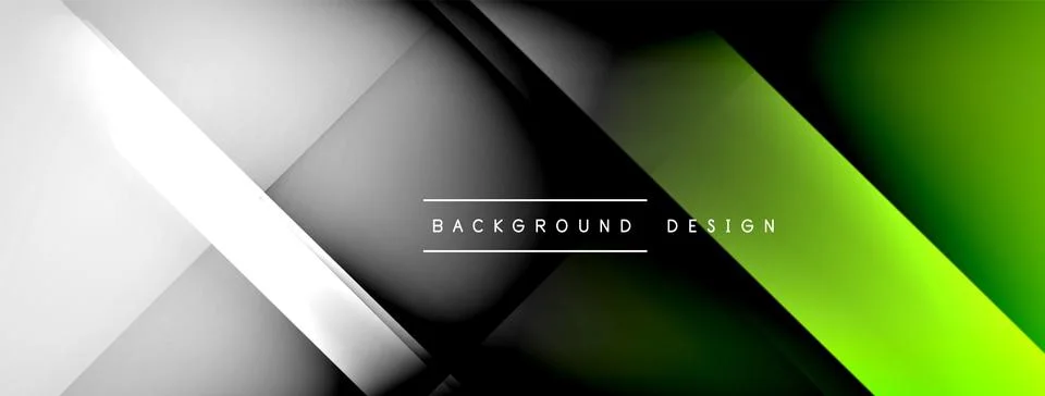 Abstract vector background. Shadow lines and lights with round elements and 스톡 일러스트