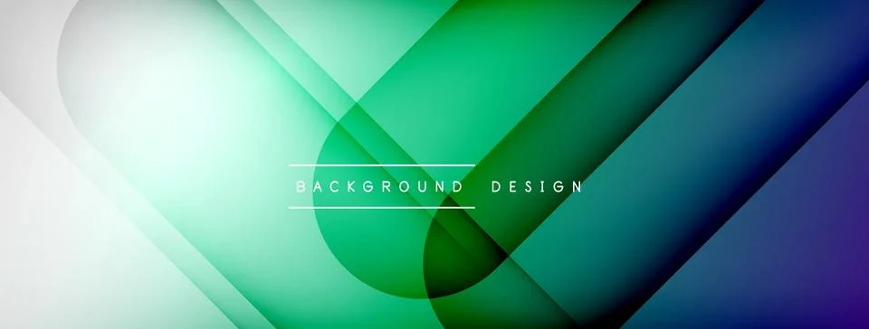 Abstract vector background. Shadow lines and lights with round elements and 스톡 일러스트