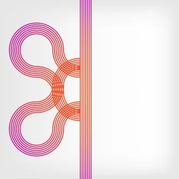 Abstract vector background with stripes pattern Stock Illustration