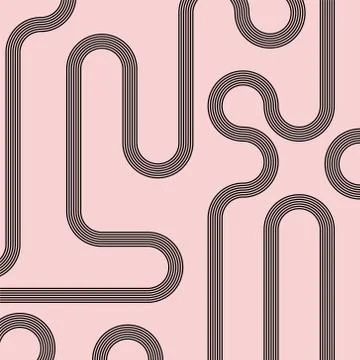 Abstract vector background with stripes pattern Stock Illustration